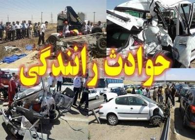 واژگونی خودرو در محور آذرشهر- تبریز