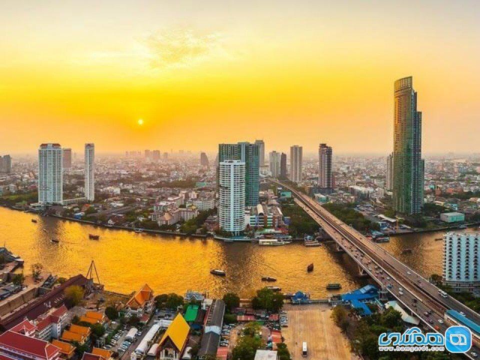 معروف ترین خیابان بانکوک ، خیابانی شلوغ و مملو از زندگی