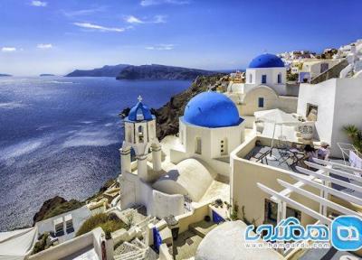 جزیره زیبا و دیدنی سانتورینی یونان