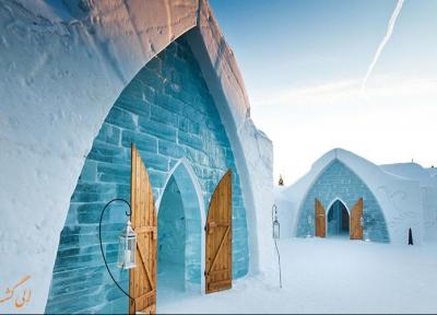 آیا می دانستید قصر یخی انیمیشن فروزن همان هتل یخی کبک در کانادا است؟