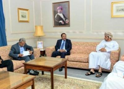 دیدار وزیر دولت هادی با معاون وزیر خارجه عمان