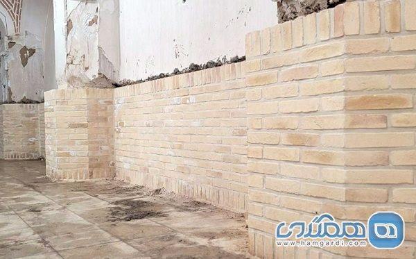 بازسازی خانه: خاتمه مرحله اول بازسازی مسجد تاریخی قائمیه نوش آباد