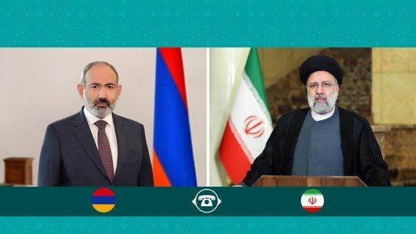 رئیسی در تماس تلفنی با نخست وزیر ارمنستان: مخالف هرگونه تغییر ژئوپلتیک در قفقاز هستیم