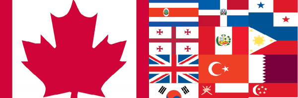 با ویزای کانادا به چه کشورهایی می توان سفر کرد؟