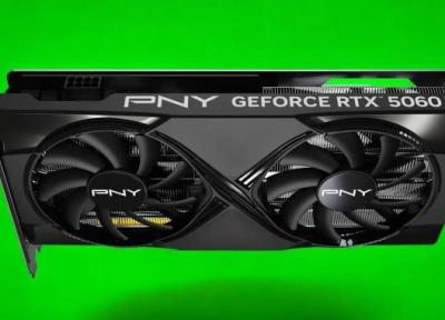 انویدیا از کارت گرافیک های خوش قیمت سری RTX 5060 رونمایی کرد