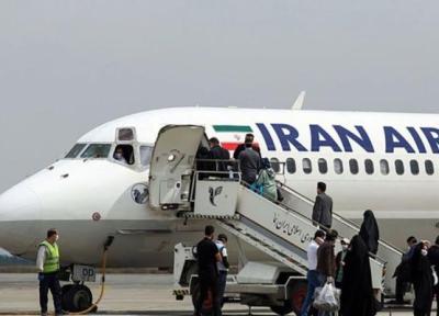برقراری 40 پرواز شرکت های هواپیمایی ایرانی به جز ماهان به نجف